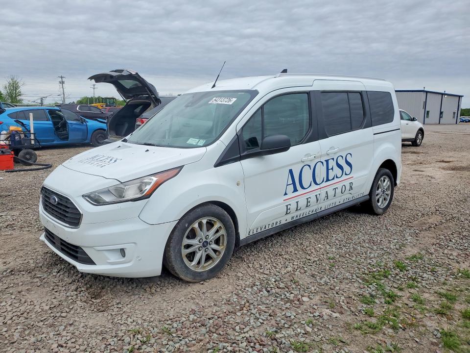 2019 Ford Transit connect VIN NM0GE9F2XK1405029 COPART salvage auction — SIDE, Wv - Salvage Cert-Cosmetic Total Lo, sold $1,950 on 2026-07-22 (photo 1)