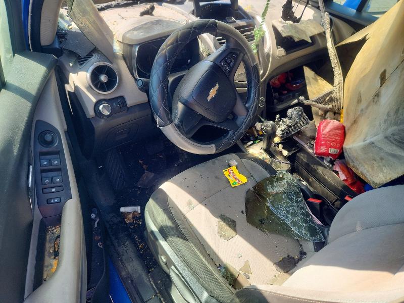 2015 Chevrolet Trax VIN KL7CJKSB8FB180830 COPART salvage auction — BURN, Id - Salvage Certificate Of Title, sold $100 on 2026-07-28 (photo 8)