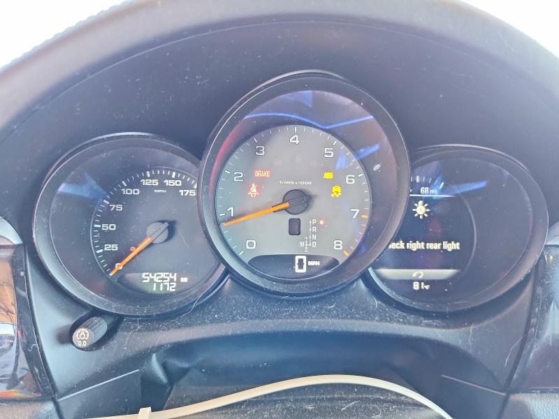 2017 Porsche Macan VIN WP1AB2A52HLB18628 COPART salvage auction — REAR END, Az - Cert Of Title - Salvage, sold $12,100 on 2026-07-09 (photo 9)