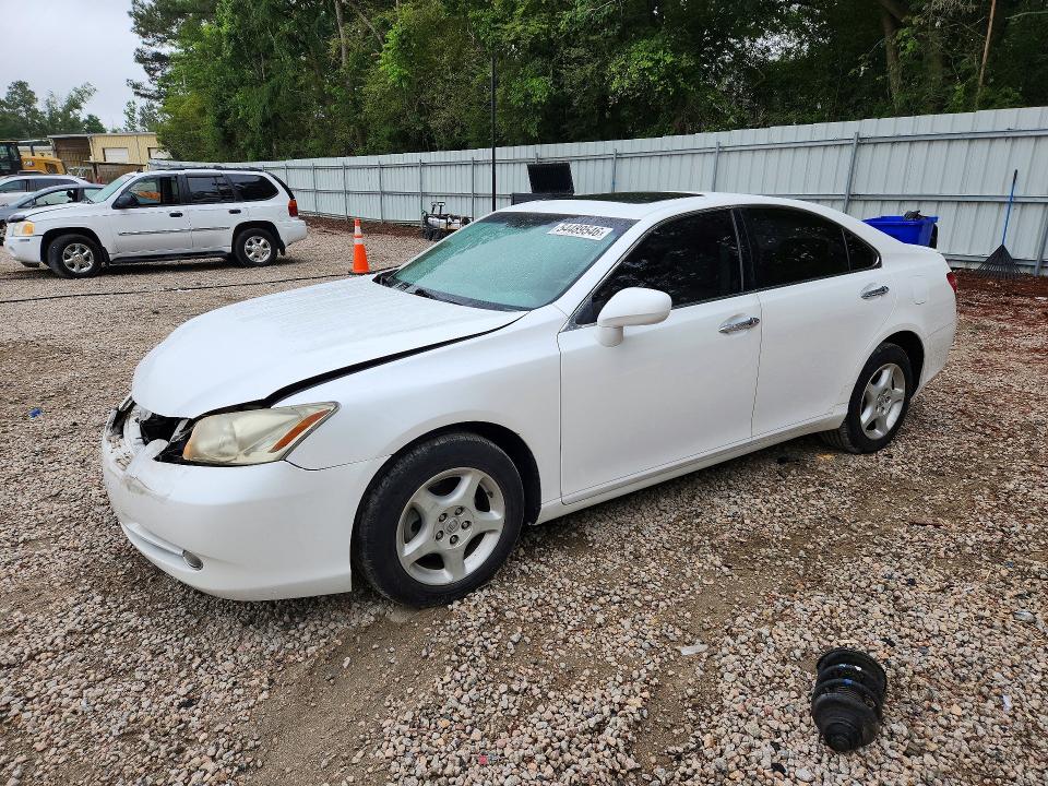 2008 Lexus ES VIN JTHBJ46GX82265170 COPART salvage auction — FRONT END, Nc - Salvage Certificate Of Title, sold $1,100 on 2026-07-10 (photo 1)