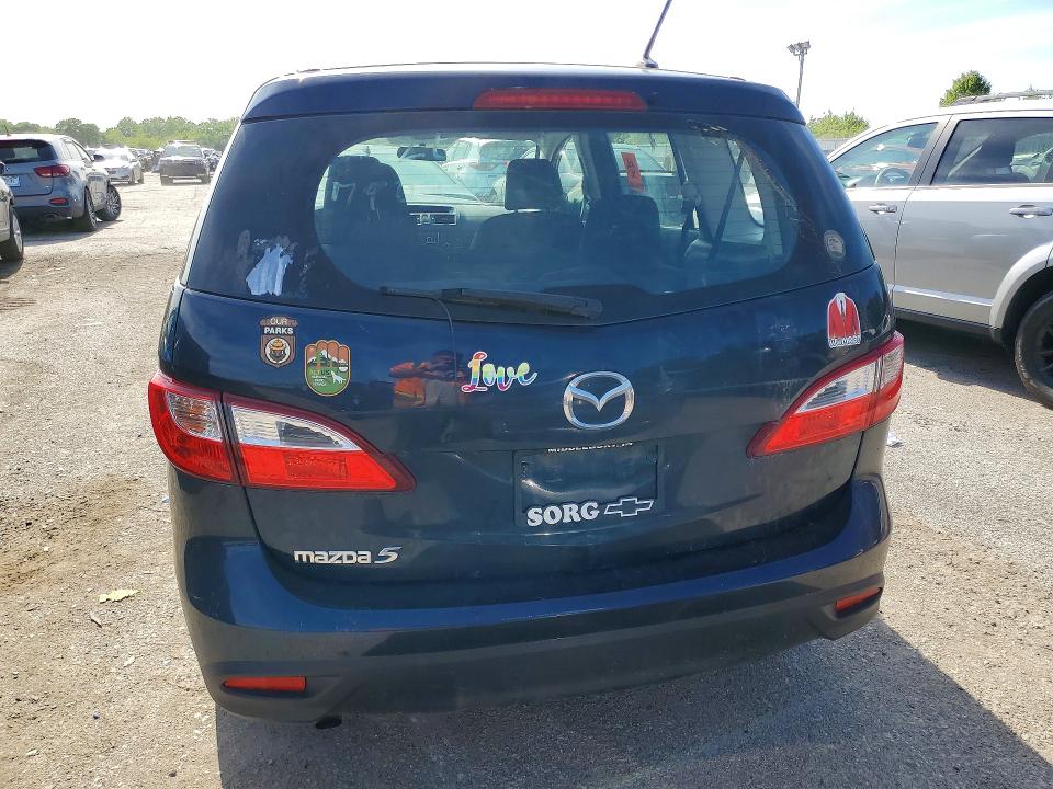 2014 Mazda 5 VIN JM1CW2BL4E0172327 COPART salvage auction — FRONT END, In - Cert Of Title-Salvage Title, sold $400 on 2026-07-13 (photo 6)