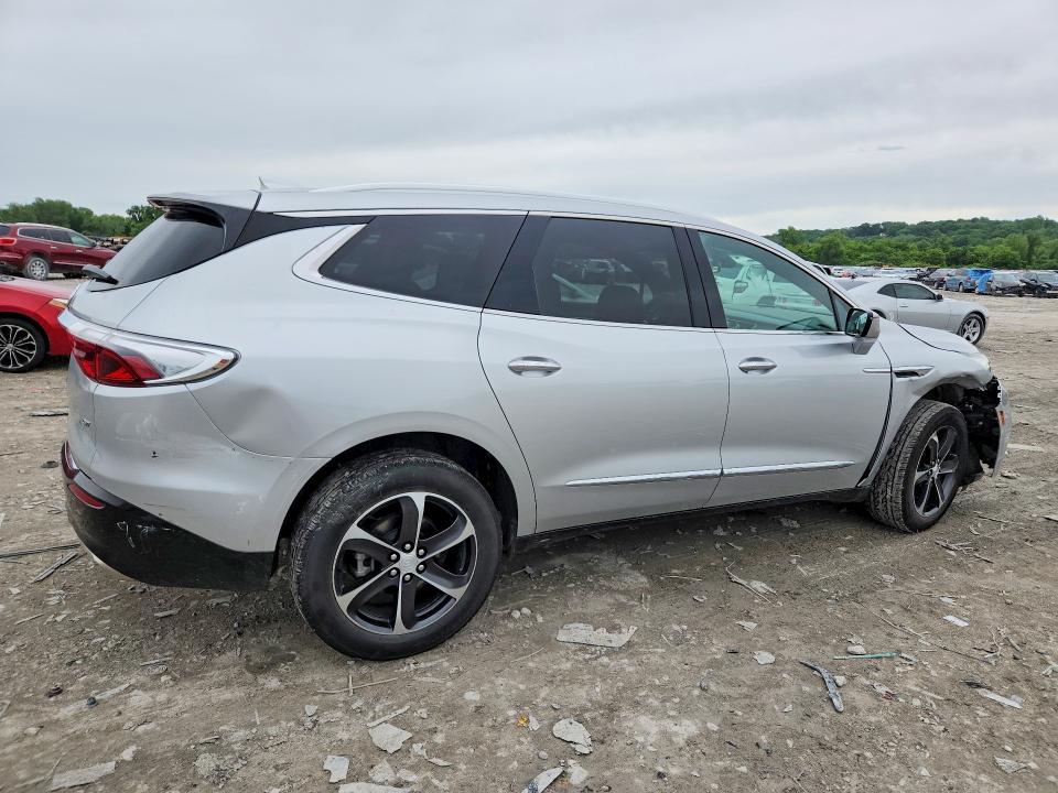 2022 Buick Enclave VIN 5GAERBKW4NJ133680 COPART salvage auction — UNDERCARRIAGE, Il - Salvage Certificate, sold $8,100 on 2026-07-27 (photo 3)