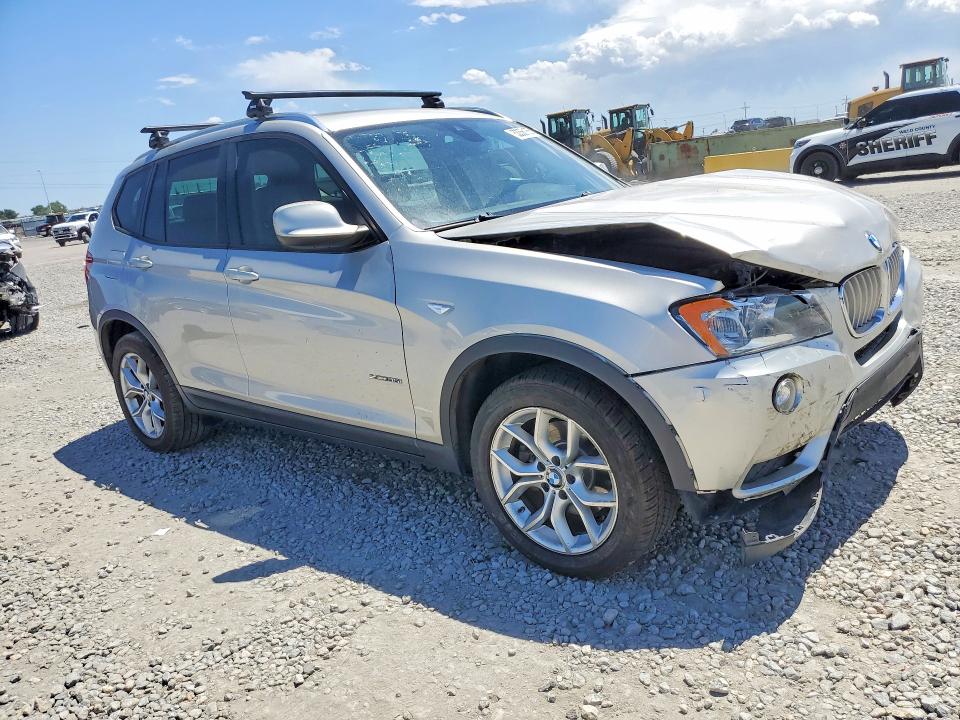 2013 BMW X3 VIN 5UXWX7C56DL980892 COPART salvage auction — FRONT END, Co - Public - Salvage Title, sold $1,850 on 2026-07-09 (photo 4)