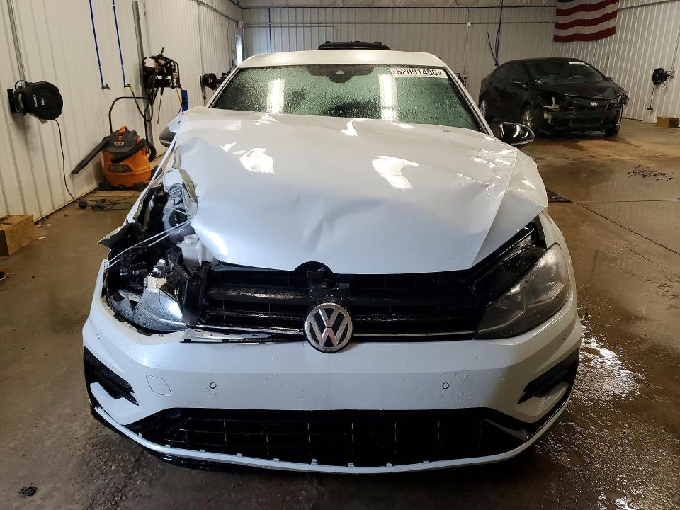 2019 Volkswagen Golf r VIN WVWWA7AU5KW189567 COPART salvage auction — FRONT END, Pa - Certificate Of Salvage, sold $8,900 on 2026-07-29 (photo 5)