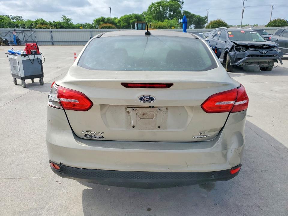 2015 Ford Focus VIN 1FADP3F26FL222630 COPART salvage auction — FRONT END, Tx - Certificate Of Title, sold $525 on 2026-07-09 (photo 6)