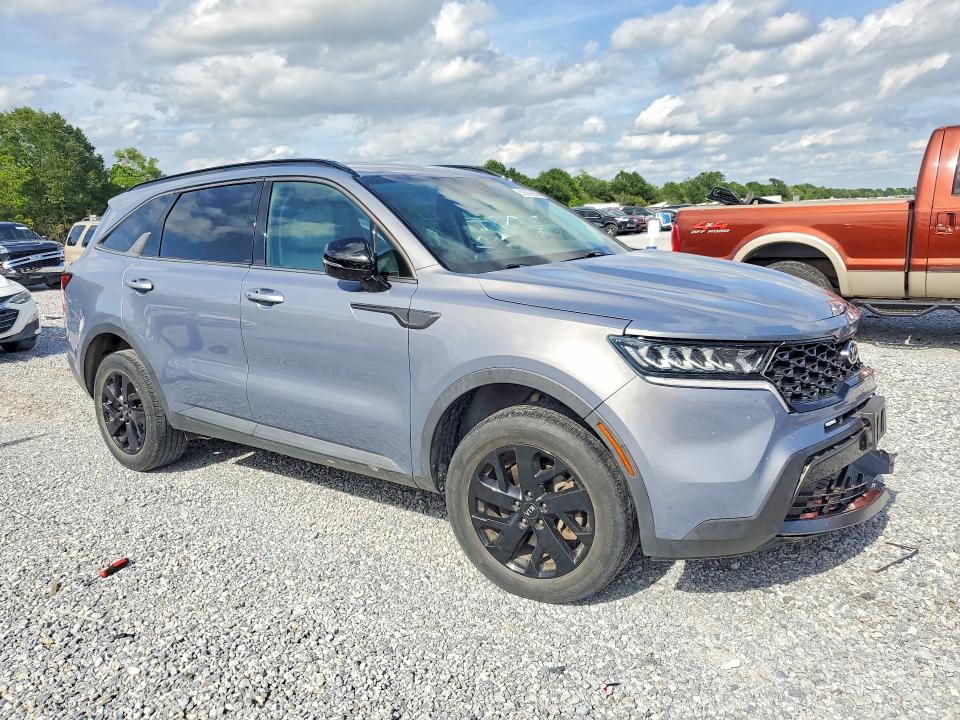 2021 Kia VIN 5XYRLDLC5MG004931 COPART salvage auction — FRONT END, Tx - Salvage Vehicle Title, sold $7,400 on 2026-07-20 (photo 4)