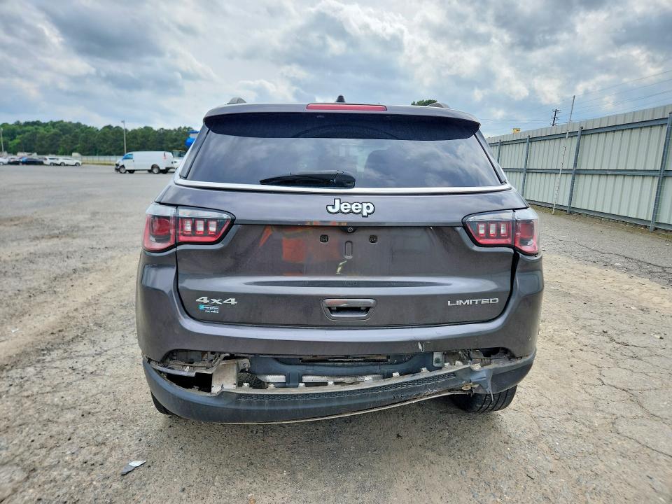 2020 Jeep VIN 3C4NJDCBXLT153614 COPART salvage auction — REAR END, La - Cert Of Title-Salvage, sold $3,650 on 2026-07-09 (photo 6)