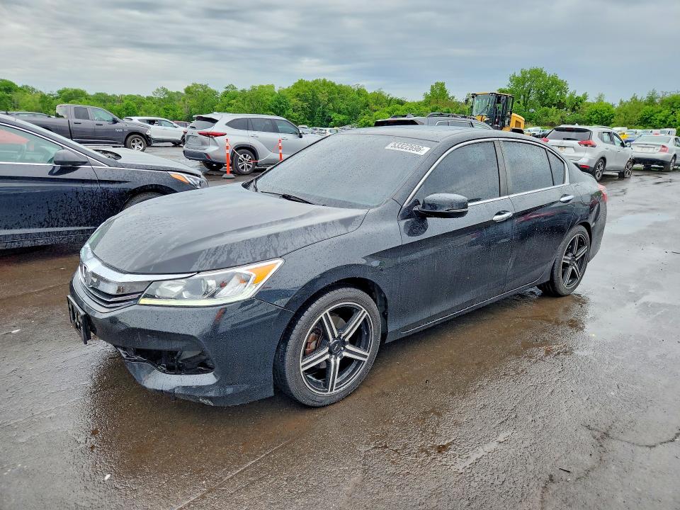 2016 Honda Accord VIN 1HGCR2F7XGA076236 COPART salvage auction — FRONT END, Ct - Cert Of Title-Salvage, sold $2,550 on 2026-07-02 (photo 1)