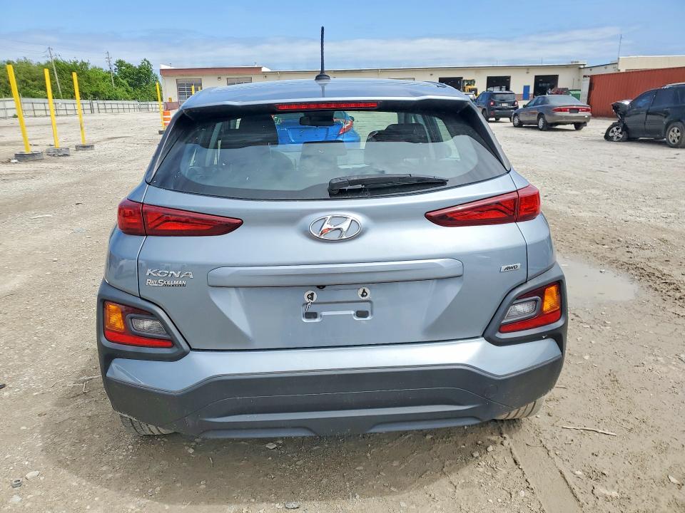 2020 Hyundai Kona VIN KM8K1CAA4LU575869 COPART salvage auction — FRONT END, In - Cert Of Title-Salvage Title, sold $3,150 on 2026-07-28 (photo 6)