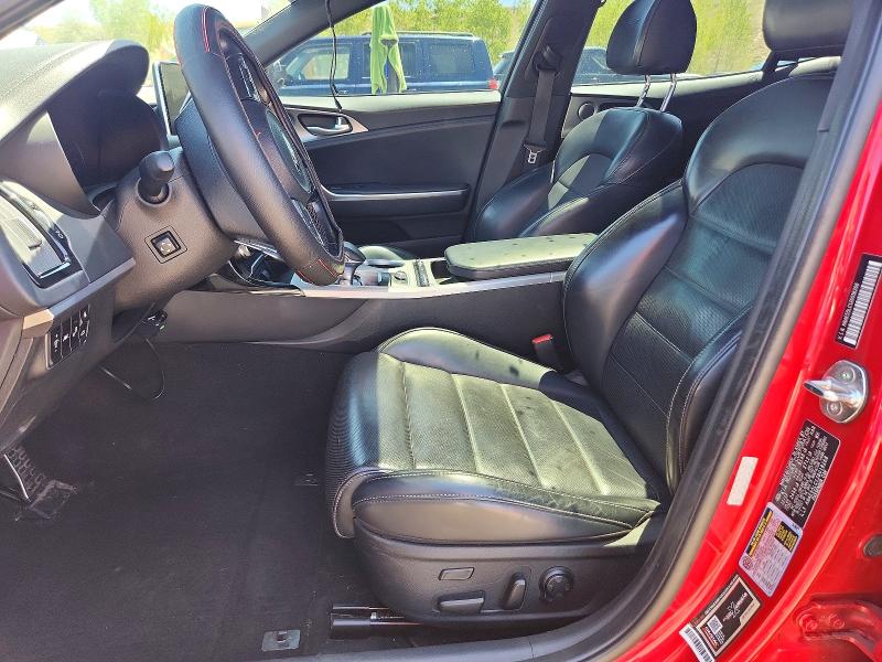 2018 Kia Stinger VIN KNAE55LC1J6018268 COPART salvage auction — FRONT END, Co - Public - Salvage Title, sold $5,200 on 2026-07-27 (photo 7)