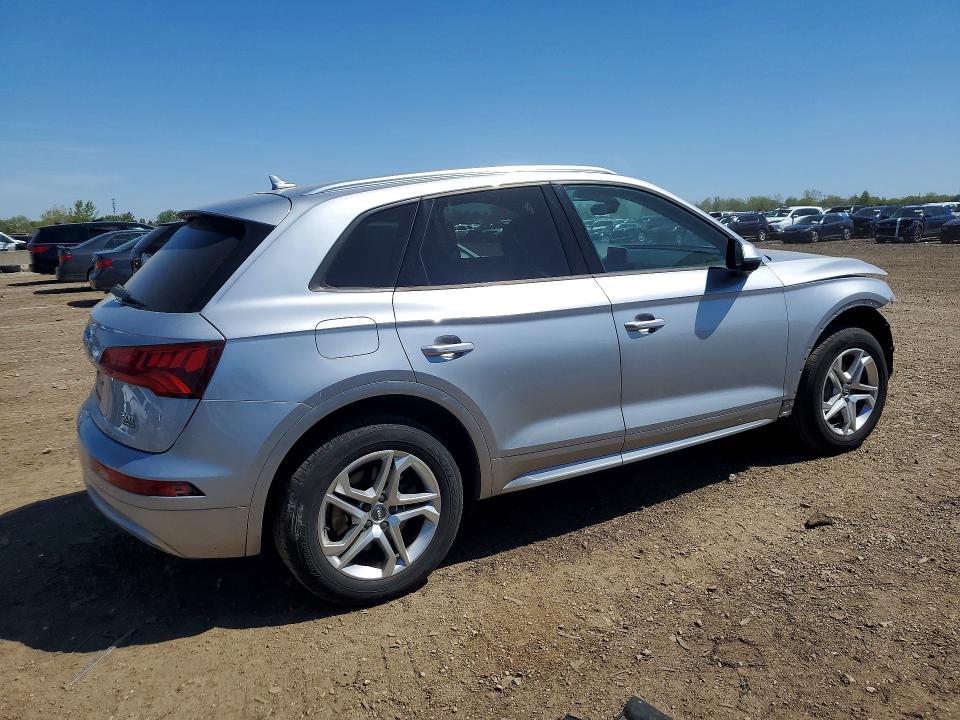 2018 Audi Q5 VIN WA1ANAFY8J2173239 COPART salvage auction — FRONT END, Il - Salvage Certificate, sold $5,500 on 2026-07-14 (photo 3)