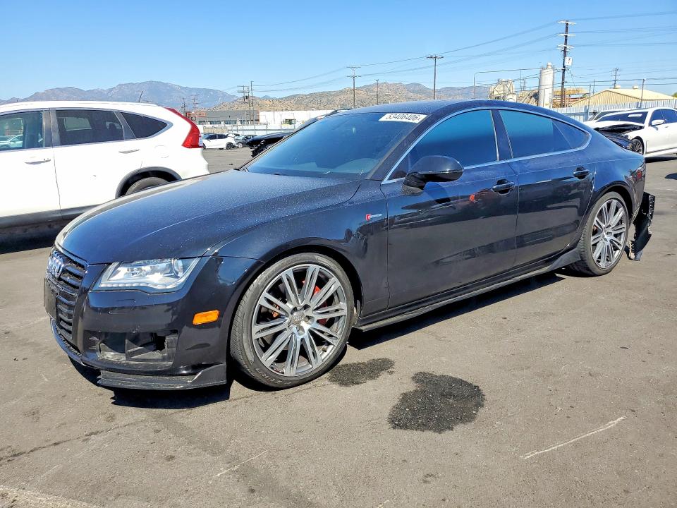 2013 Audi A7 VIN WAUYGAFC9DN053940 COPART salvage auction — REAR END, Ca - Salvage Certificate, sold $1,850 on 2026-07-16 (photo 1)