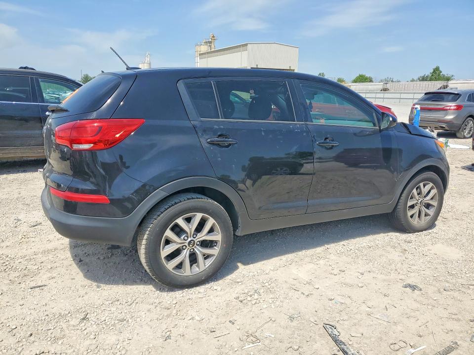 2016 Kia Sportage VIN KNDPB3AC4G7876753 COPART salvage auction — FRONT END, Ks - Cert Of Title-Salvage, sold $1,050 on 2026-07-09 (photo 3)