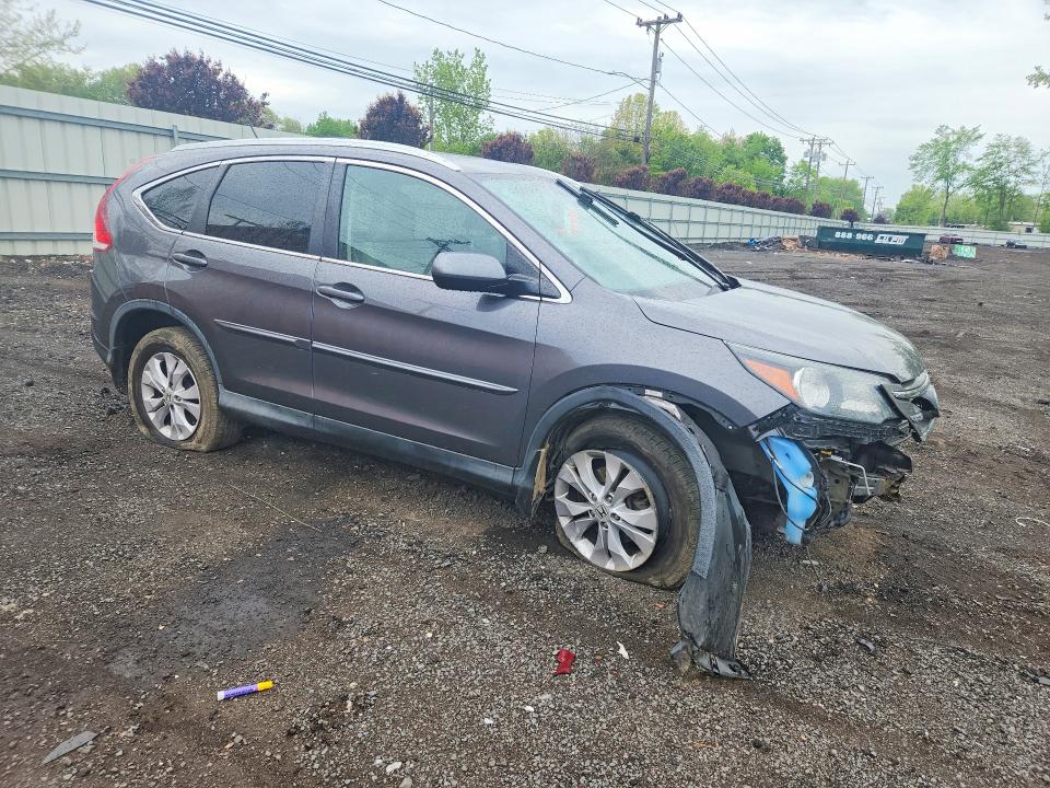 2014 Honda Cr-v VIN 2HKRM4H70EH693845 COPART salvage auction — FRONT END, Ct - Cert Of Title-Salvage, sold $1,750 on 2026-07-02 (photo 4)