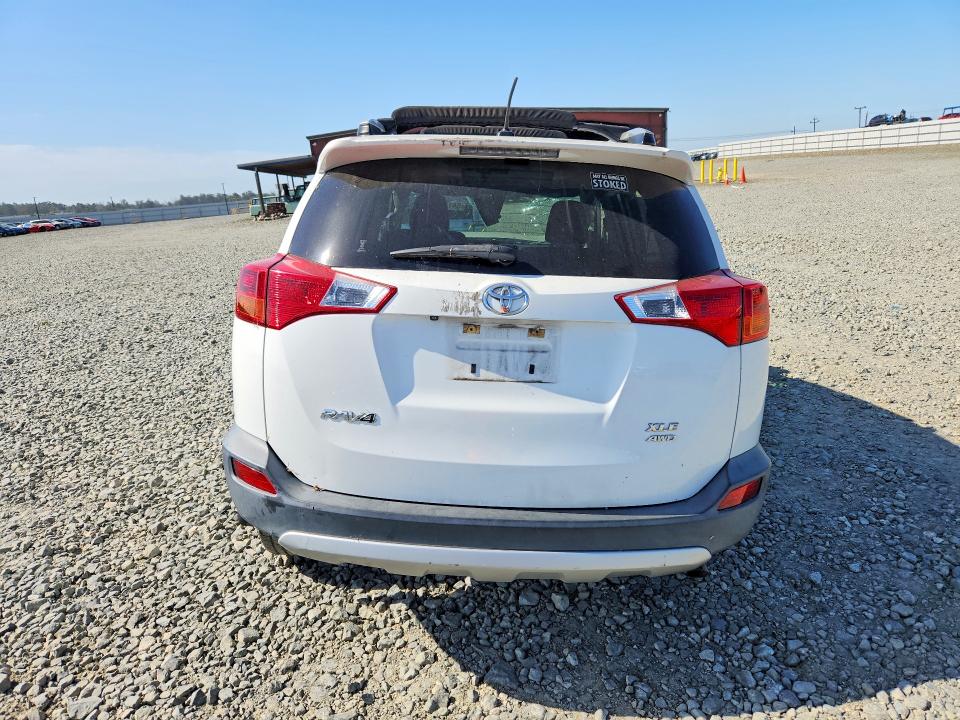 2015 Toyota Rav 4 VIN JTMRFREV9FJ033872 COPART salvage auction — FRONT END, Ca - Salvage Certificate, sold $2,100 on 2026-07-02 (photo 6)