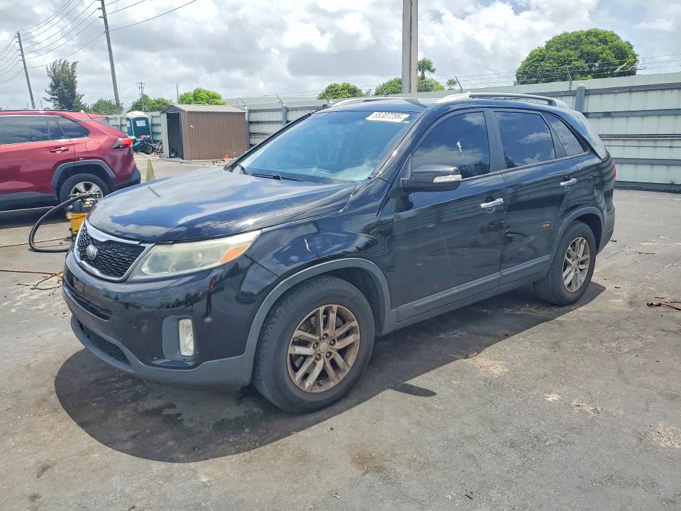 2014 Kia Sorento VIN 5XYKT4A63EG477436 COPART salvage auction — MECHANICAL, Fl - Certificate Of Title, sold $1,000 on 2026-07-20 (photo 1)