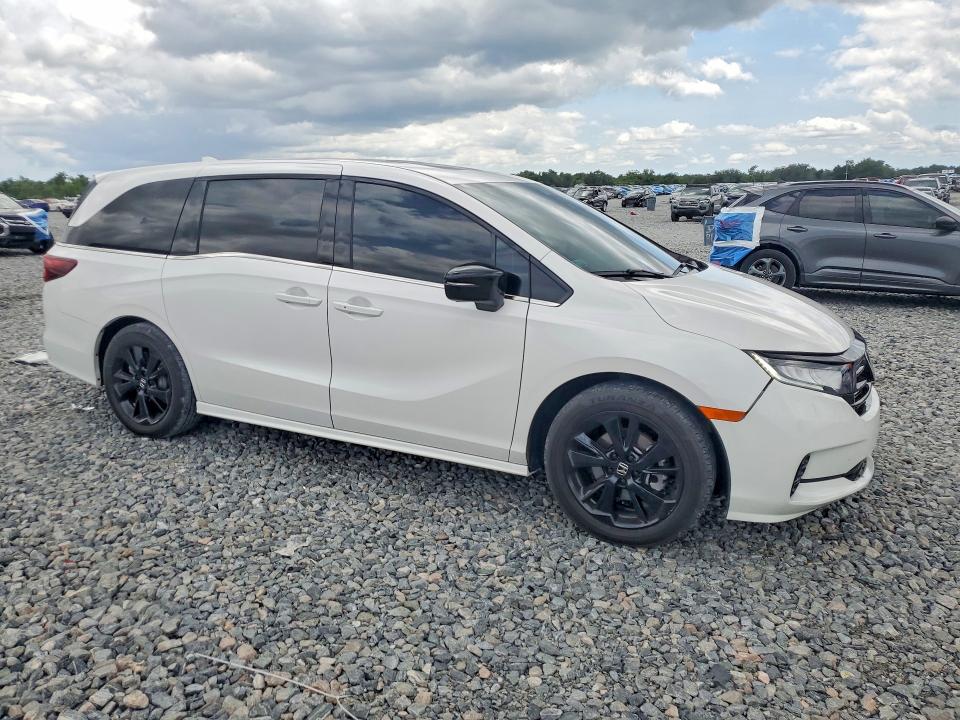 2024 Honda Odyssey VIN 5FNRL6H79RB069366 COPART salvage auction — FRONT END, Fl - Cert Of Title Slvg Rebuildable, sold $16,200 on 2026-07-28 (photo 4)