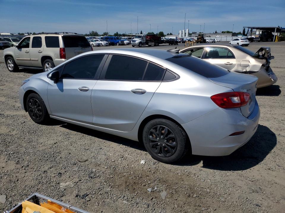 2017 Chevrolet Cruze VIN 1G1BC5SM7H7230658 COPART salvage auction — REAR END, Ca - Salvage Certificate, sold $925 on 2026-07-02 (photo 2)