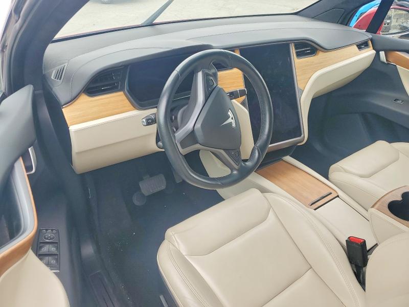 2020 Tesla Model x VIN 5YJXCBE28LF298315 COPART salvage auction — REAR END, Nj - Cert Of Title-Salvage, sold $7,800 on 2026-07-30 (photo 8)