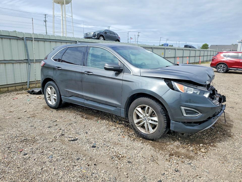 2016 Ford Edge VIN 2FMPK4J80GBB30370 COPART salvage auction — FRONT END, Il - Salvage Certificate, sold $1,150 on 2026-07-03 (photo 4)