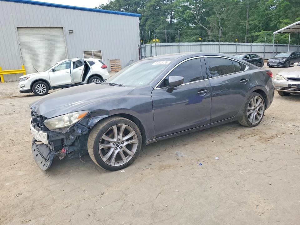 2016 Mazda VIN JM1GJ1V52G1424497 COPART salvage auction — FRONT END, GA - CERT OF TITLE-SALVAGE, sold $1,650 on 2026-07-31 (photo 1)