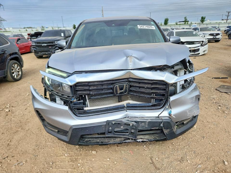 2023 Honda Ridgeline VIN 5FPYK3F72PB026038 COPART salvage auction — FRONT END, Il - Salvage Certificate, sold $8,100 on 2026-07-28 (photo 5)