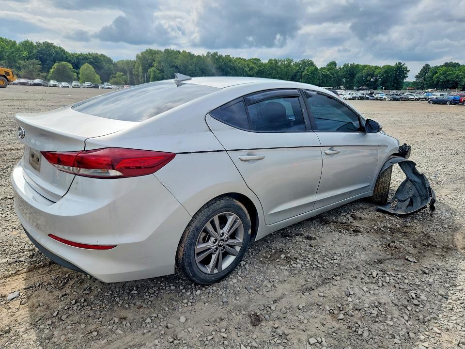 2018 Hyundai Elantra VIN KMHD84LFXJU449533 COPART salvage auction — FRONT END, Ar - Cert Of Title-Salvage, sold $1,650 on 2026-07-13 (photo 3)
