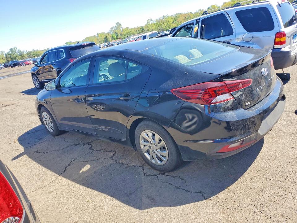 2019 Hyundai Elantra VIN KMHD74LF0KU758870 COPART salvage auction — VANDALISM, Id - Salvage Certificate Of Title, sold $3,500 on 2026-07-17 (photo 2)