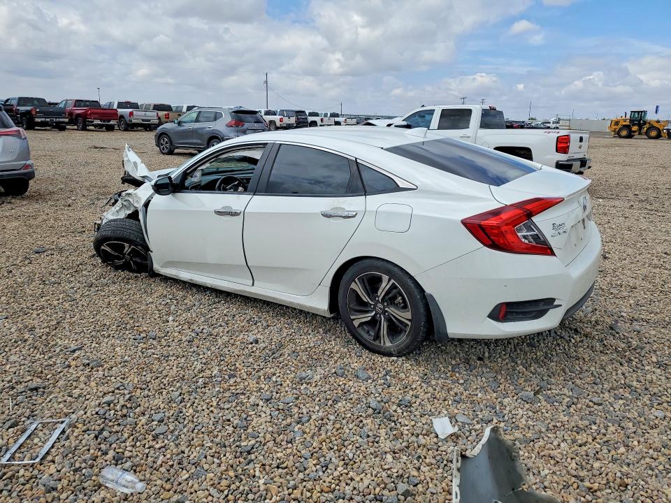 2018 Honda Civic VIN JHMFC1F95JX022807 COPART salvage auction — FRONT END, Tx - Salvage Vehicle Title, sold $1,650 on 2026-07-14 (photo 2)