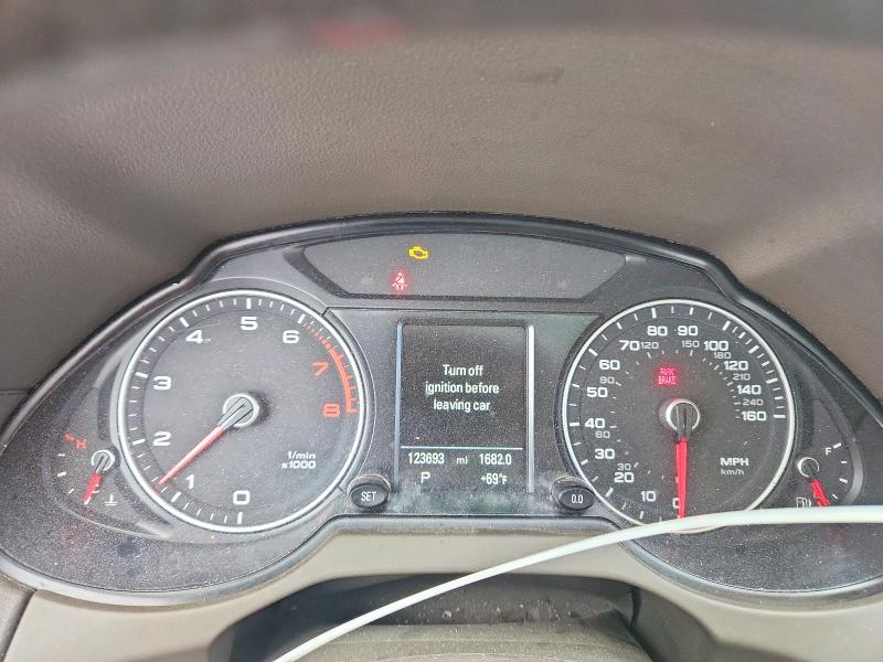 2016 Audi Q5 VIN WA1C2AFP5GA069783 COPART salvage auction — HAIL, Mo - Certificate Of Title, sold $550 on 2026-07-27 (photo 9)