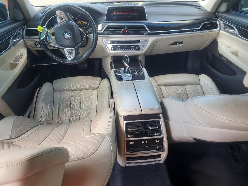 2017 BMW 7er VIN WBA7E2C36HG741321 COPART salvage auction — UNDERCARRIAGE, Sc - Cert Of Title-Salvage, sold $8,000 on 2026-07-13 (photo 8)