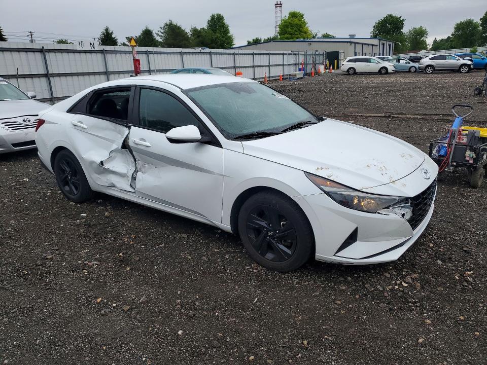 2021 Hyundai Elantra VIN 5NPLM4AG7MH017438 COPART salvage auction — SIDE, Md - Cert Of Salvage > 75% Damage, sold $3,550 on 2026-07-20 (photo 4)