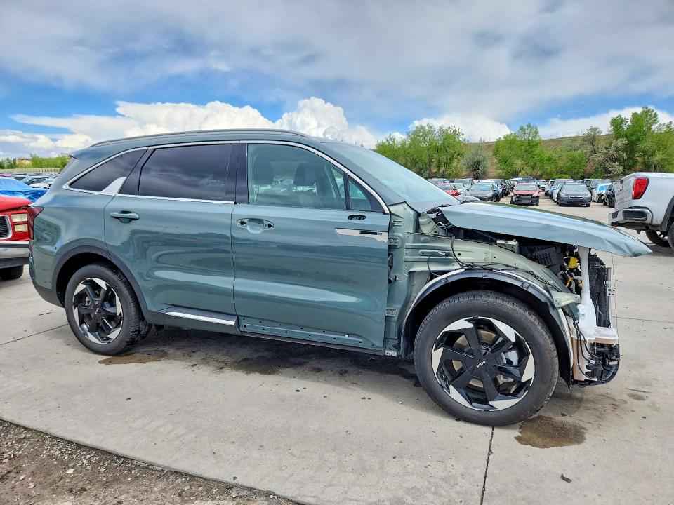 2025 Kia VIN KNDRHDJG8S5318277 COPART salvage auction — FRONT END, Co - Public - Salvage Title, sold $13,000 on 2026-07-27 (photo 4)