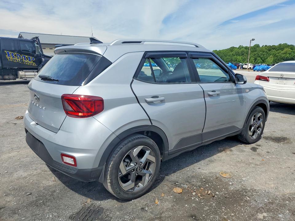 2022 Hyundai Venue VIN KMHRC8A38NU160709 COPART salvage auction — SIDE, Pa - Certificate Of Salvage, sold $2,500 on 2026-07-23 (photo 3)