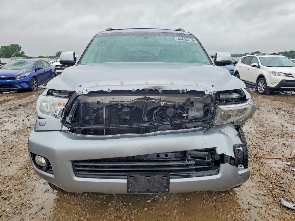 2011 Toyota Sequoia VIN 5TDDW5G16BS054690 COPART salvage auction — FRONT END, Mo - Salvage Certificate Of Title, sold $5,600 on 2026-07-07 (photo 5)