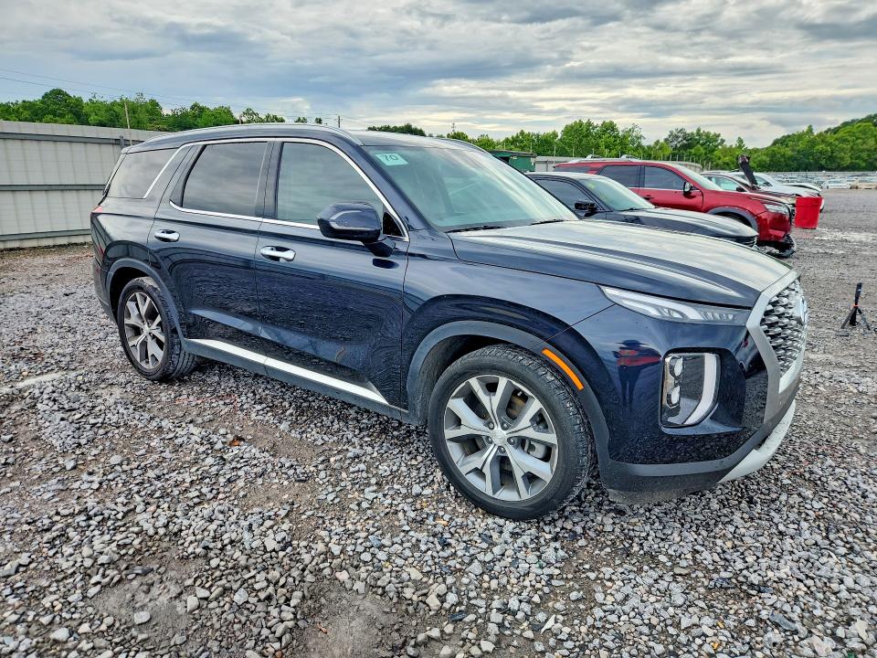 2021 Hyundai Palisade VIN KM8R4DHE2MU263880 COPART salvage auction — REAR END, AL - CERT OF TITLE-SALVAGE TITLE (P), sold $825 on 2026-07-28 (photo 4)