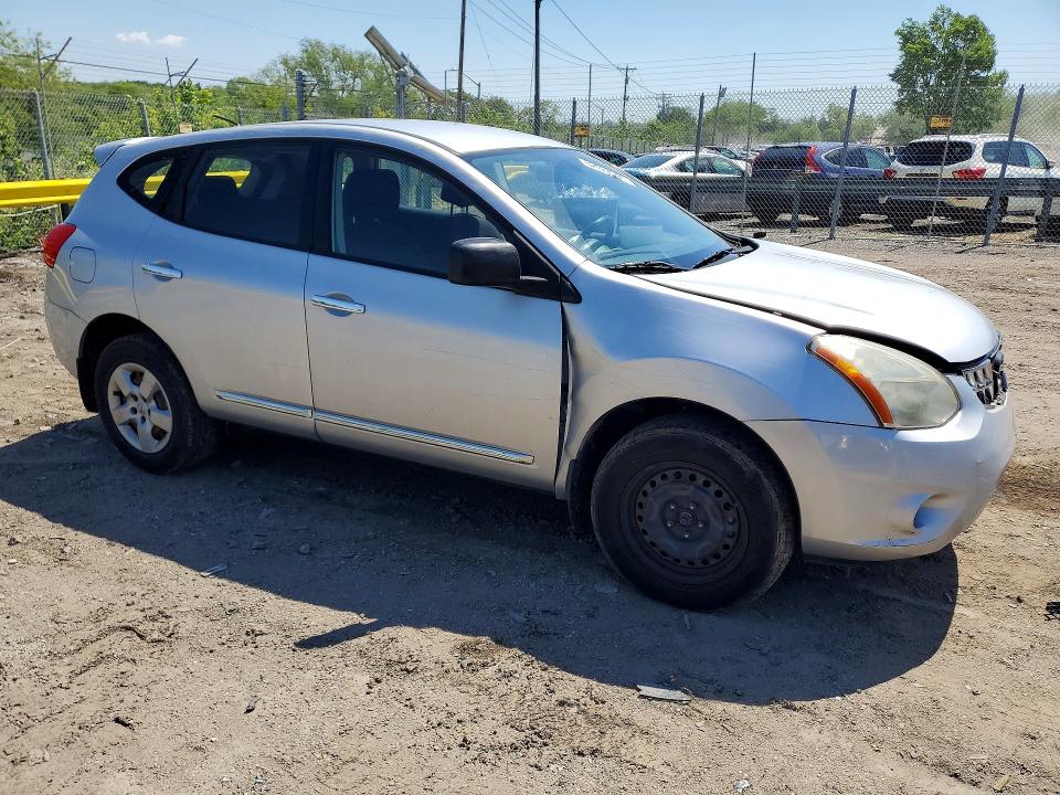 2013 Nissan Rogue VIN JN8AS5MV4DW603154 COPART salvage auction — FRONT END, Md - Cert Of Salvage > 75% Damage, sold $400 on 2026-07-23 (photo 4)
