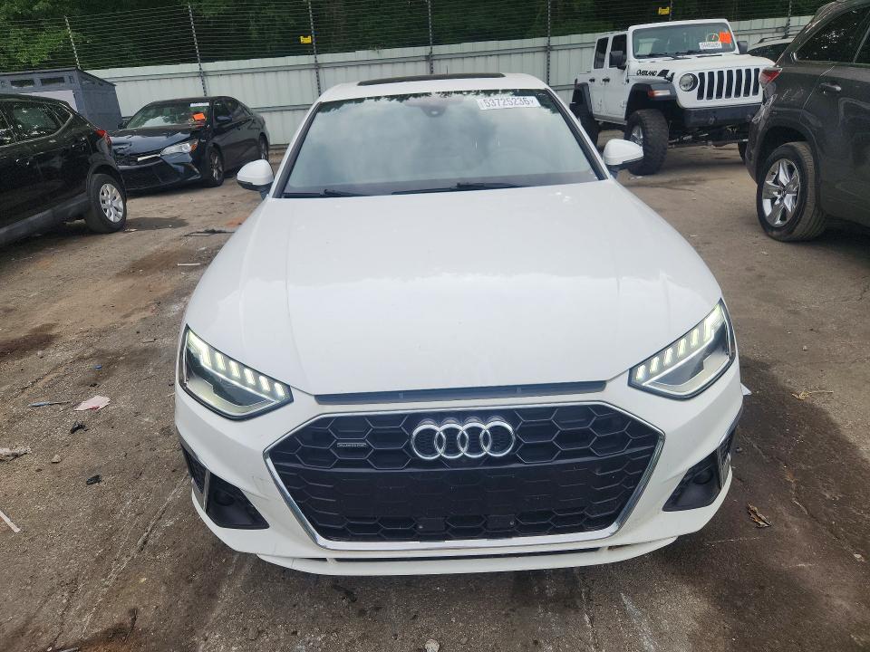 2022 Audi A4 VIN WAUEAAF40NN011798 COPART salvage auction — SIDE, Ga - Cert Of Title-Salvage, sold $9,300 on 2026-07-24 (photo 5)