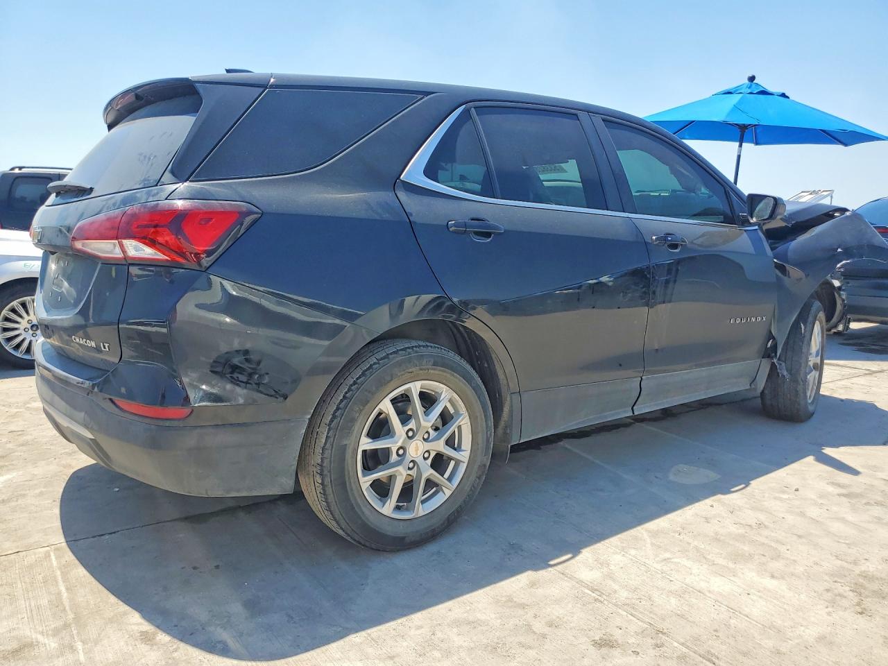 2023 Chevrolet Equinox VIN 3GNAXKEG4PL196305 COPART salvage auction — Front End, TX - SALVAGE VEHICLE TITLE, sold $2,650 on 2026-06-25 (photo 3)