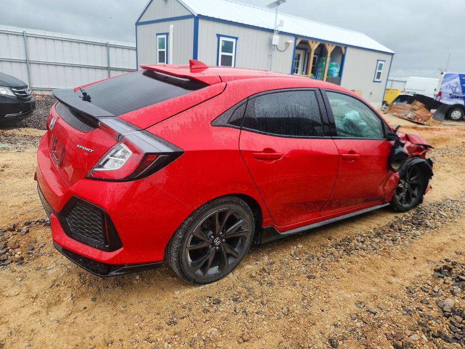 2017 Honda Civic VIN SHHFK7H41HU217184 COPART salvage auction — FRONT END, Wv - Cert Of Title-Reconstructed (P), sold $5,800 on 2026-07-03 (photo 3)