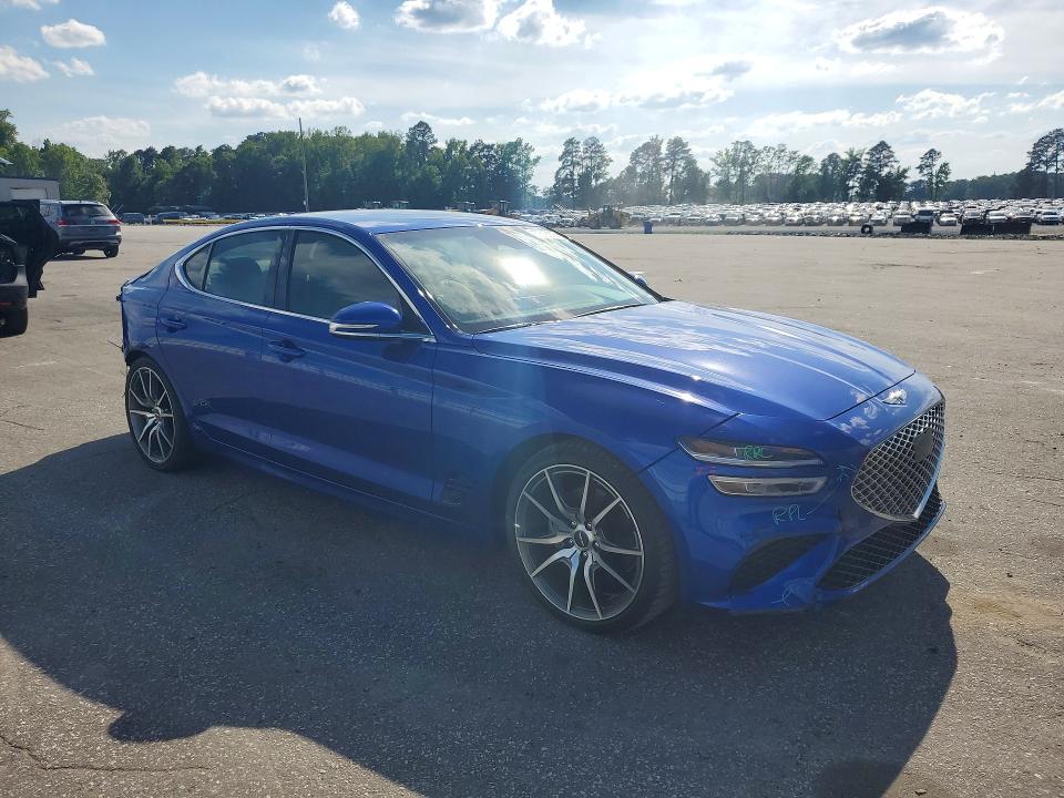 2023 Genesis VIN KMTG34TA2PU116242 COPART salvage auction — REAR END, Nc - Salvage Certificate Of Title, sold $8,000 on 2026-07-02 (photo 4)