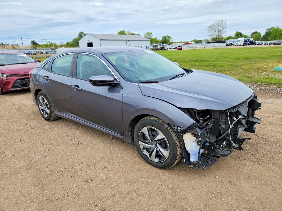 2019 Honda Civic VIN 2HGFC2F63KH526325 COPART salvage auction — FRONT END, Oh - Cert Of Title-Salvage, sold $5,800 on 2026-07-02 (photo 4)
