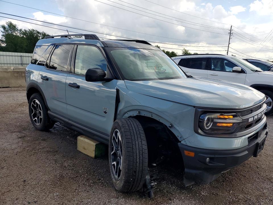 2021 Ford Bronco sport VIN 3FMCR9B62MRA52529 COPART salvage auction — FRONT END, Tx - Certificate Of Title, sold $13,100 on 2026-07-02 (photo 4)