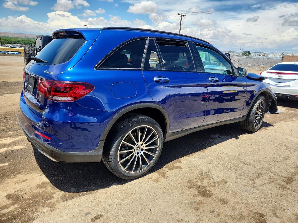 2020 Mercedes-benz Glc VIN WDC0G8EBXLF709597 COPART salvage auction — FRONT END, Nm - Cert Of Title-Salvage, sold $3,750 on 2026-07-30 (photo 3)