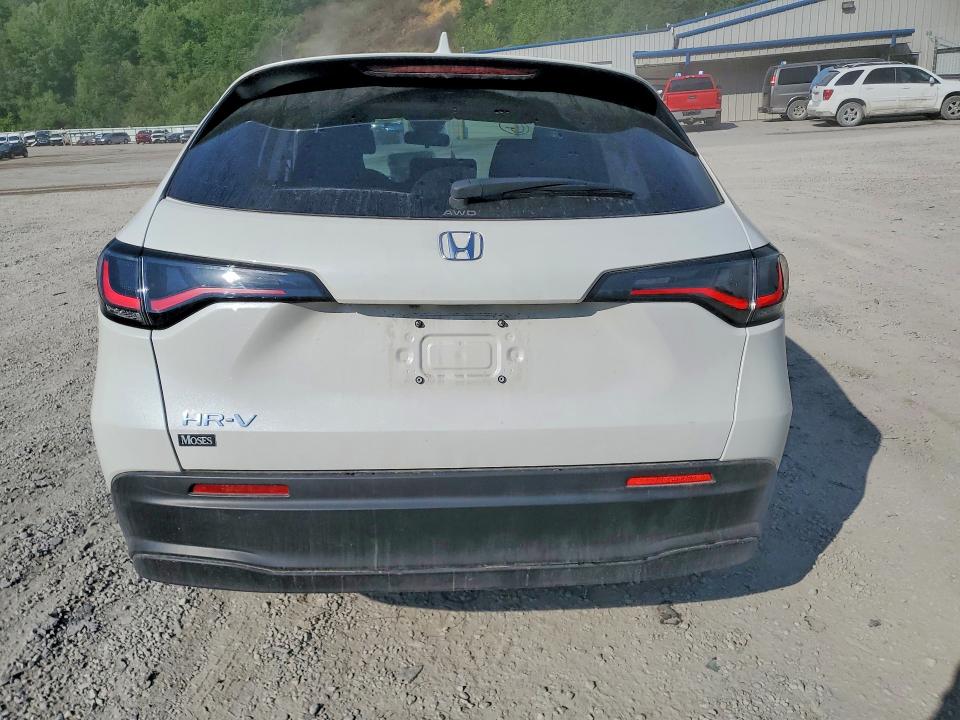 2026 Honda Hr-v VIN 3CZRZ2H37TM753172 COPART salvage auction — FRONT END, Wv - Salvage Certificate, sold $8,300 on 2026-07-30 (photo 6)