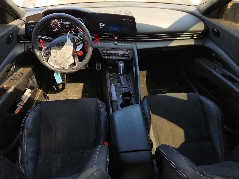 2025 Hyundai VIN KMHLW4DK3SU025173 COPART salvage auction — FRONT END, IL - SALVAGE CERTIFICATE, sold $6,100 on 2026-07-07 (photo 8)