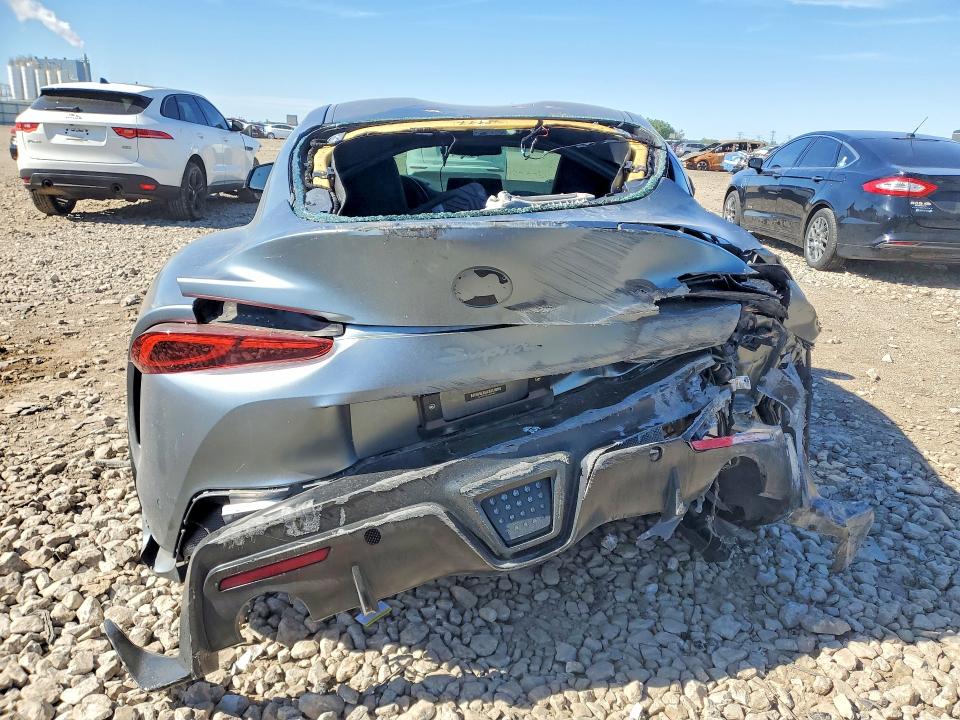 2020 Toyota Supra VIN WZ1DB4C05LW027552 COPART salvage auction — REAR END, Il - Salvage Certificate, sold $14,000 on 2026-07-10 (photo 6)