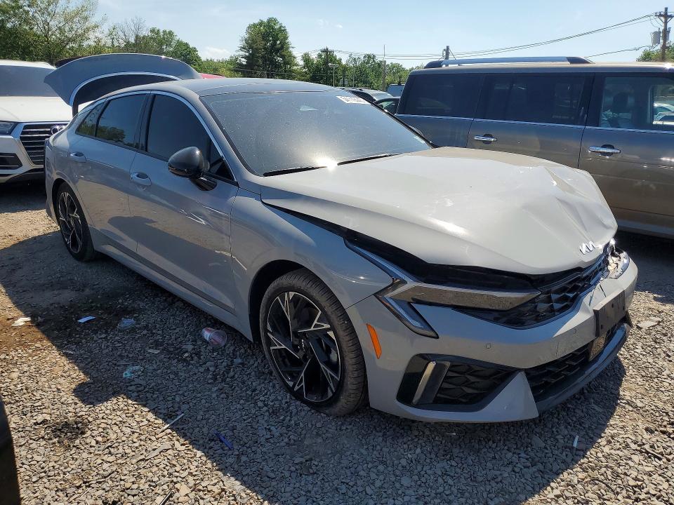2025 Kia K5 VIN KNAG64J71S5374703 COPART salvage auction — FRONT END, Id - Salvage Certificate Of Title, sold $6,600 on 2026-07-24 (photo 4)