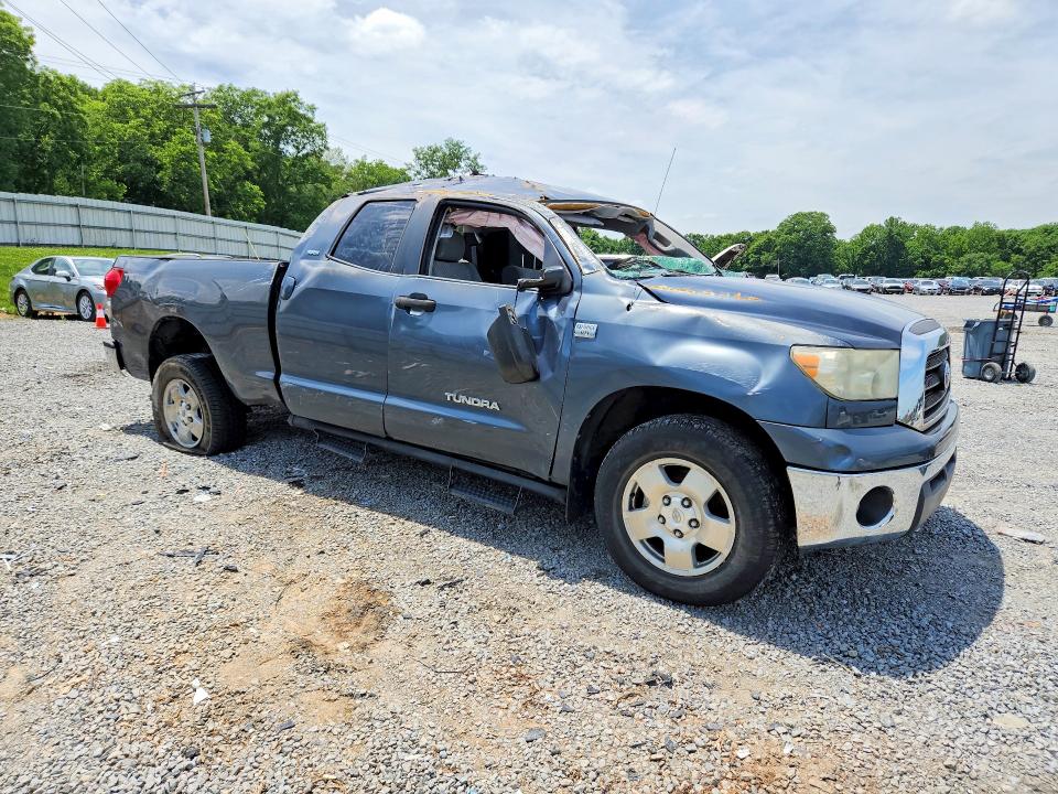2007 Toyota Tundra VIN 5TBBT54137S456946 COPART salvage auction — ROLLOVER, Nc - Salvage Certificate Of Title, sold $3,450 on 2026-07-08 (photo 4)