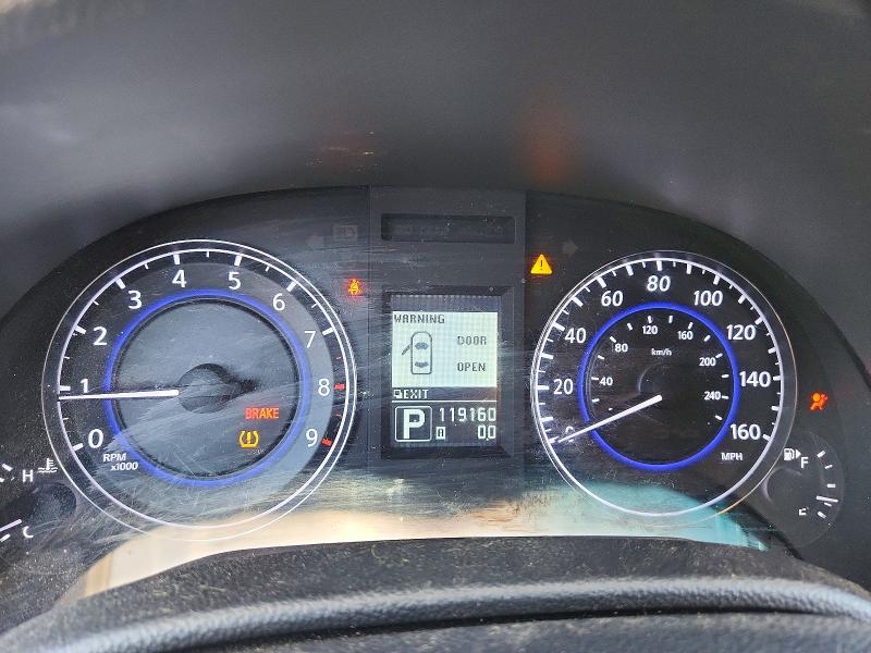 2013 Infiniti G VIN JN1CV6AR8DM761617 COPART salvage auction — FRONT END, Nm - Cert Of Title-Salvage, sold $1,000 on 2026-08-03 (photo 9)